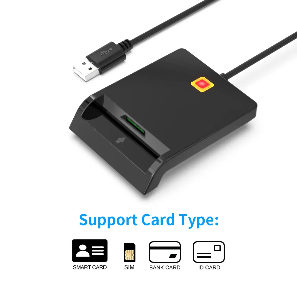 Высококачественный USB-чип SIM IC ID ios 7816 Кредитная смарт-карта