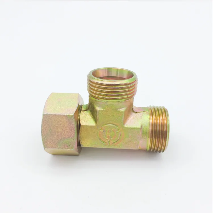 O Rings pipe connector plumbing union tee brass pipe fittings brass tee fittings