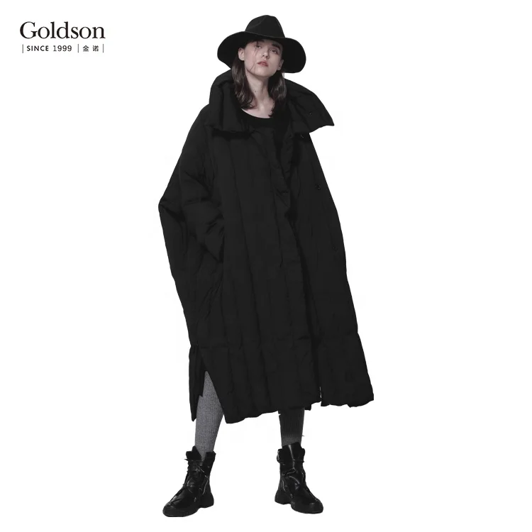 New designer wears big size woman puffy winter jacket eider down coat