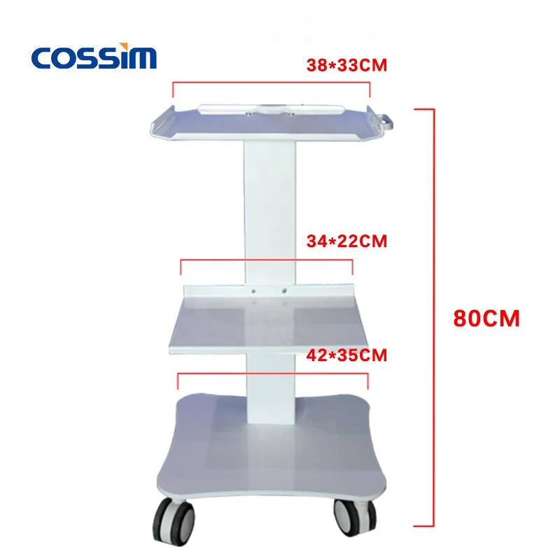 VMS102CD 10X Trolley Table Mounted Trolley Type Operating Dental Microscope with Auxiliary Lens