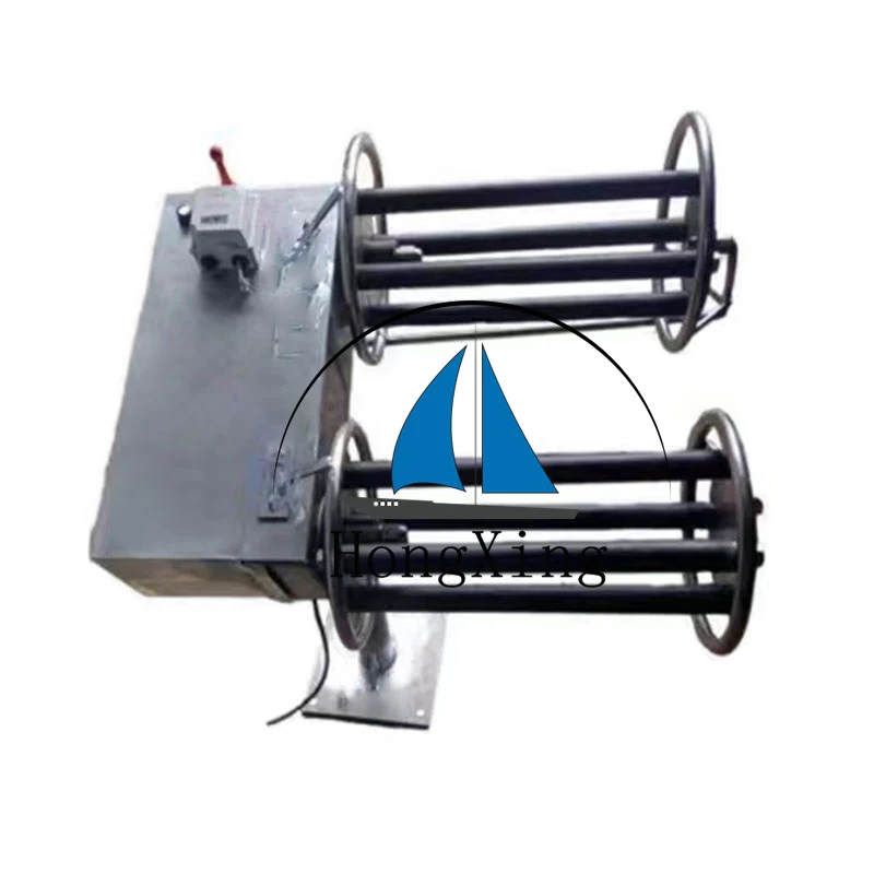 Double wheel net winch  One machine with multiple functions Special Hot Selling Marine Hardware Pulley Hydraulic Fish Net Hauler