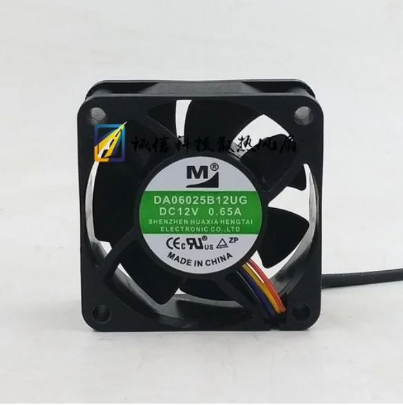 8025 DA08025B12UG DC12V 1.00A 80*80*25MM Double ball bearing is suitable for cooling fan of power server