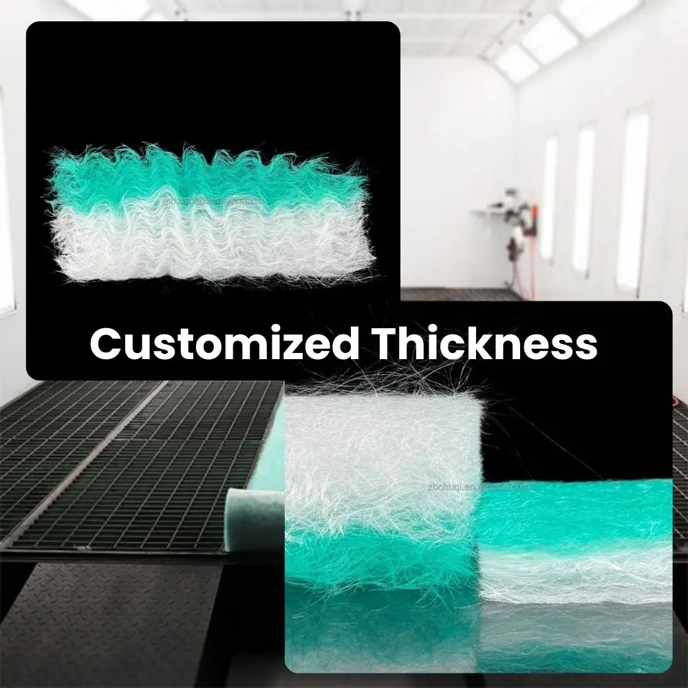 Fiberglass Filter Spray Booth Room Paint Stop Filter Fiberglass High Temperature Resistant Floor Filter