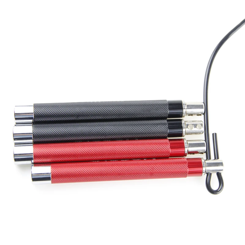Профессиональный самозапирающийся алюминиевый ручка Скакалка Скорость Регулируемая Скакалка