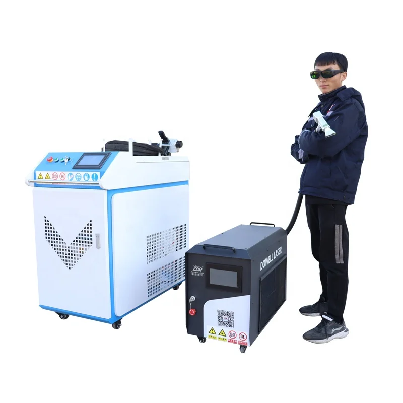 Hot Sale Rust Remover Handheld 1500w 2000w 3000w Fiber Laser Rust Removal Cleaning Machine For Car Metal Rust Removal Price