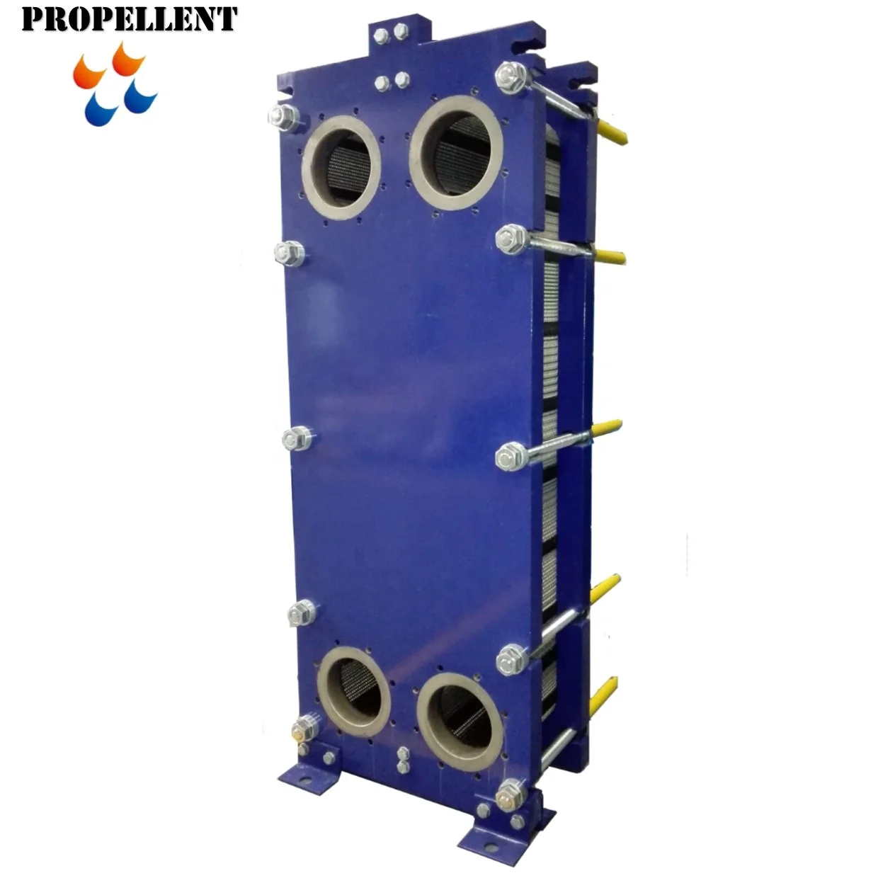 Heat exchanged 450KW corrosion resistant Hastelloy alloy C276 plate heat exchanger Sodium silicate production