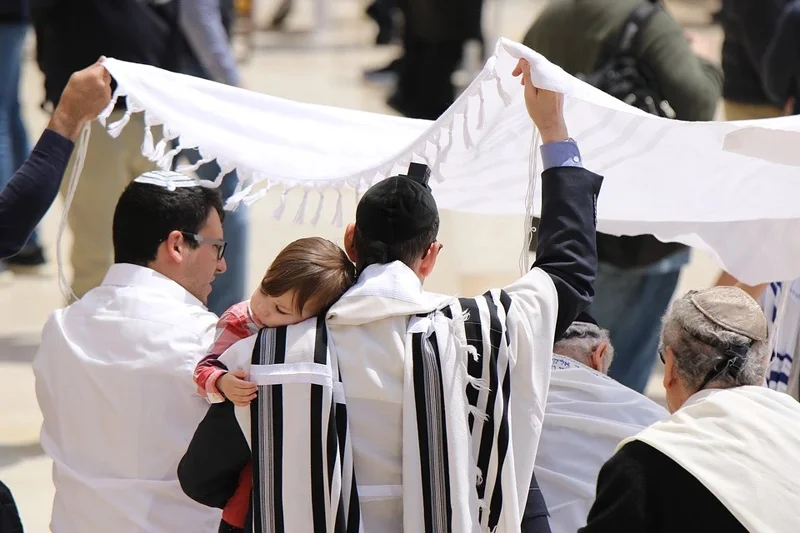 130x180cm Custom Unisex Kosher Israel Tallit Muslim Prayer Shawl