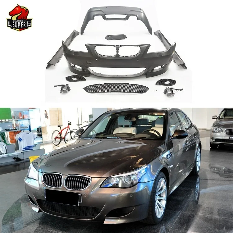 Лидер продаж кузов автомобиля в стиле m5 для BMW 5 серии E60 2003-2010 M5 комплект кузова из