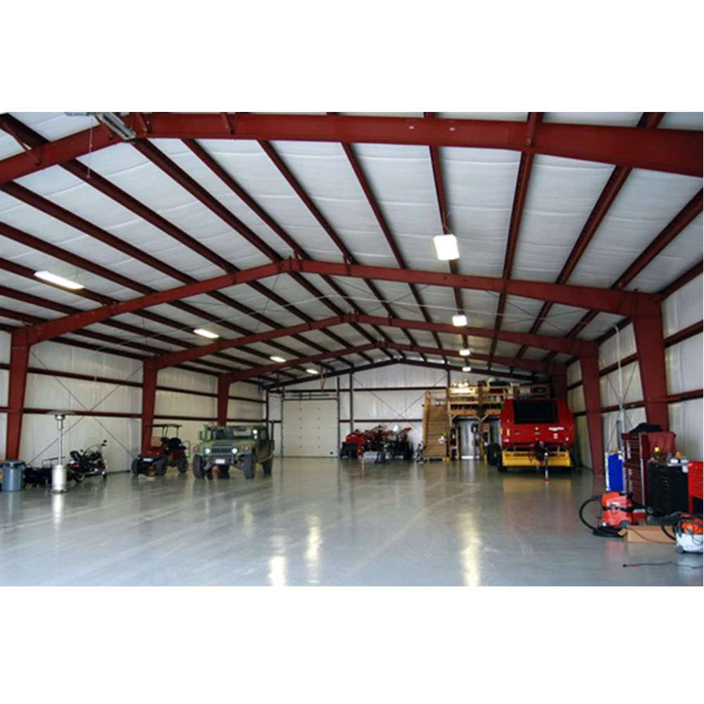 prefabricated steel building / steel structures metal garage / prefab buildings projects