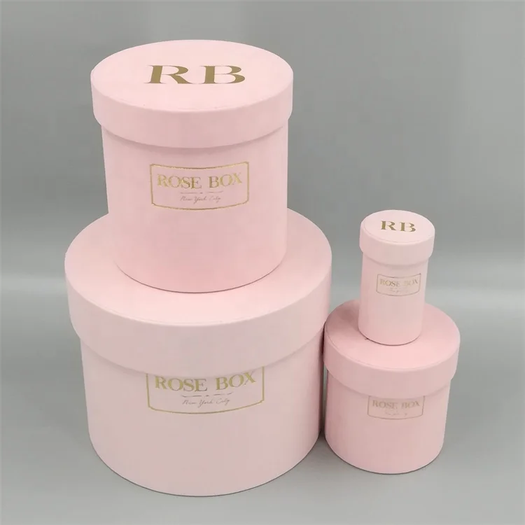 Factory Price Velvet Corrugated Paperboard Packaging Boxes Disposable Flower Graduation Hat Boxes Designed Perfume Gift 100pcs