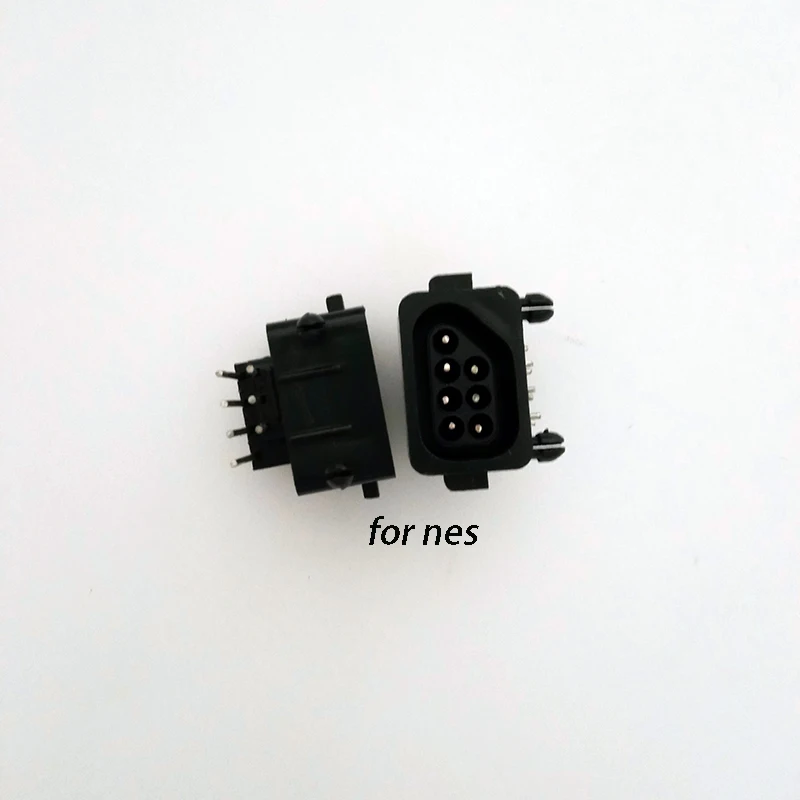 7 Pin Connector for SNES Console 90 Degree Female Connector Port for nes