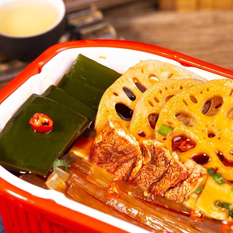 
Meal Ready to Eat Self heating Beef hotpot Chongqing Chunlin Hotpot outdoor fast food 