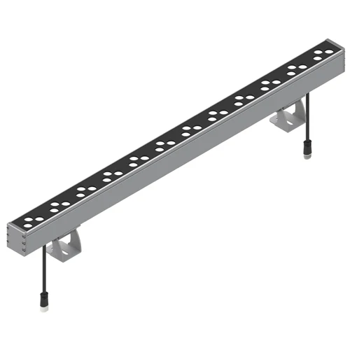 Светодио дный светильник настенная шайба RGBW открытый DMX512 управления светодио водонепроницаемый светящийся индивидуальные фасад ing 36-54