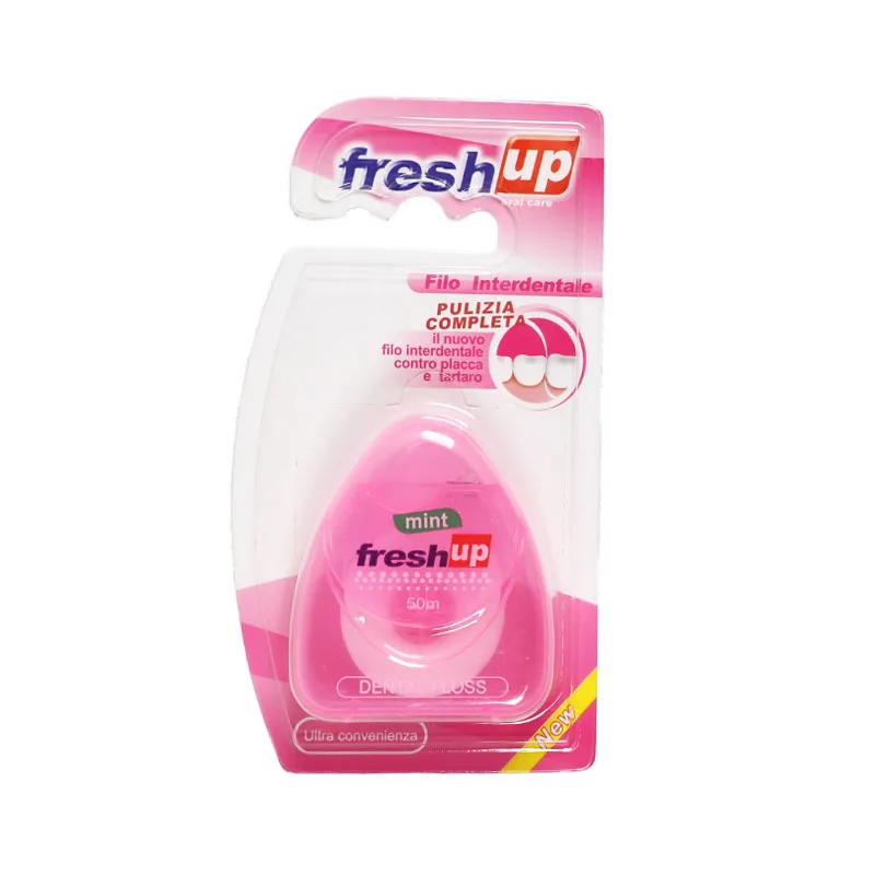 Waxed Dental Floss, 50m Mint Flavor OEM ACCEPT.