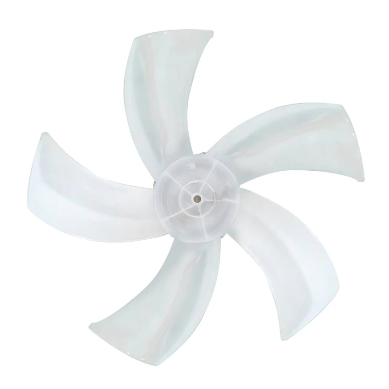 High Quality Fan Spare Parts 16 Inch Plastic Fan Blade Five Leaf Transparent Blade Fan for Sale