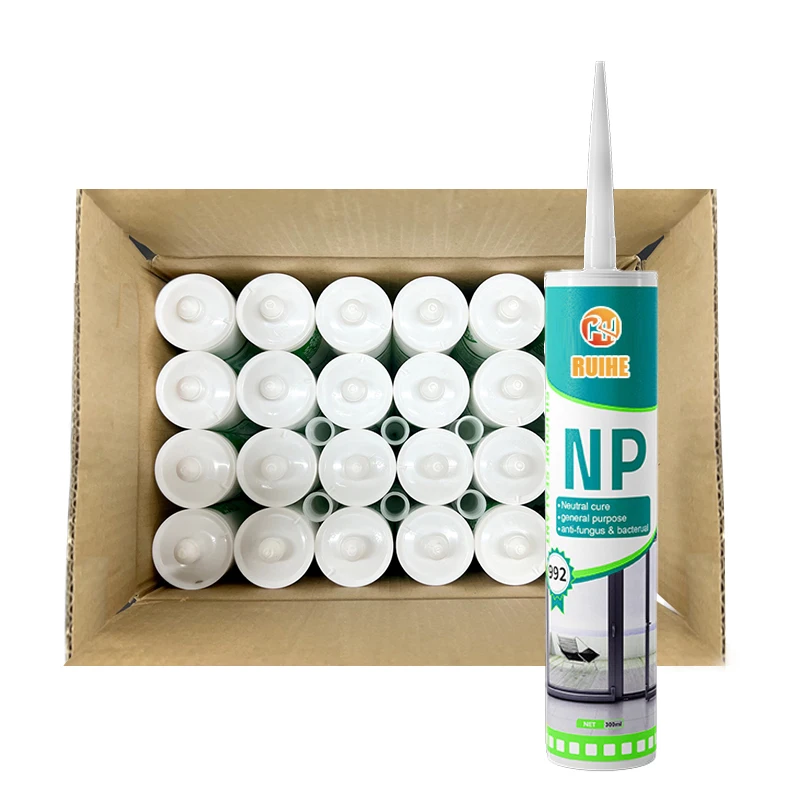 Free Sample Best Selling General Silicone Sealant GP Clear White Black Adhesive Sealant For Sale
