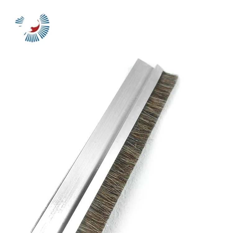 Industrial aluminum alloy strip brush for Clean directly supplied by the manufacturer
