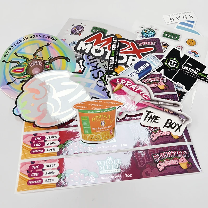 UV Protective Print Durable Brand Advertising Vinyl Sticker