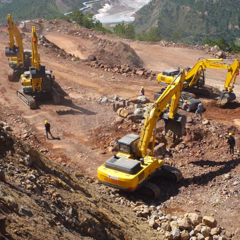 Professional Factory Middle Crawler Hydraulic Excavator Machine 21 ton Middle Excavator With Best Quality