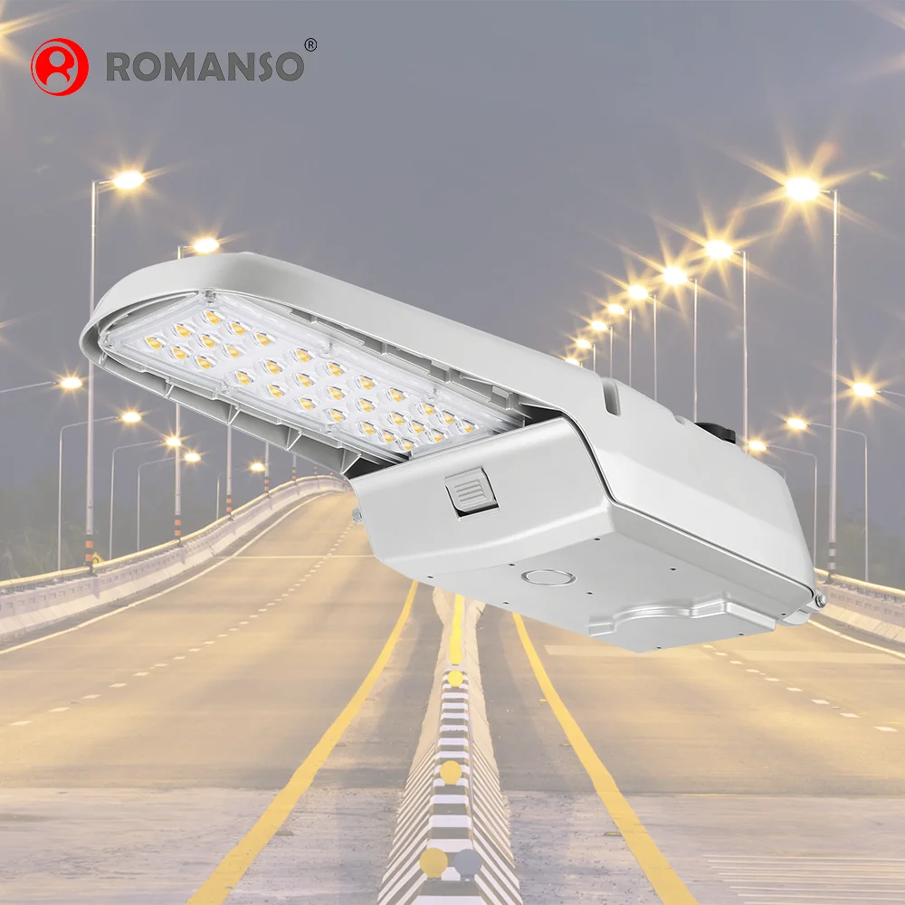 Heavy-duty Cast Aluminum Housing PC Lens Sensor LUMILEDS 5050 Led Road Lighting 70w