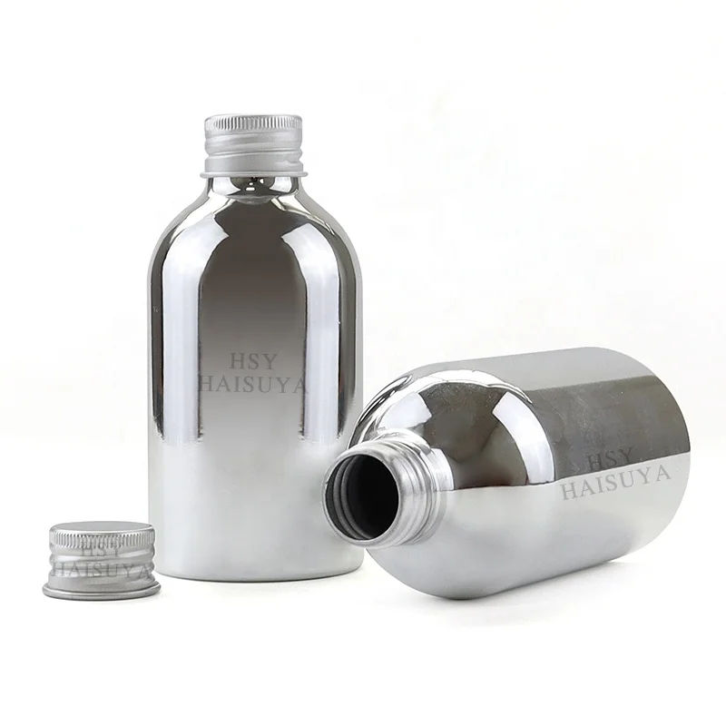 Factory Custom 250ml 300ml 500ml 16oz Lotion Aluminium Reusable Bottle For Shampoo Body Wash With Stainless Steel Pump Head