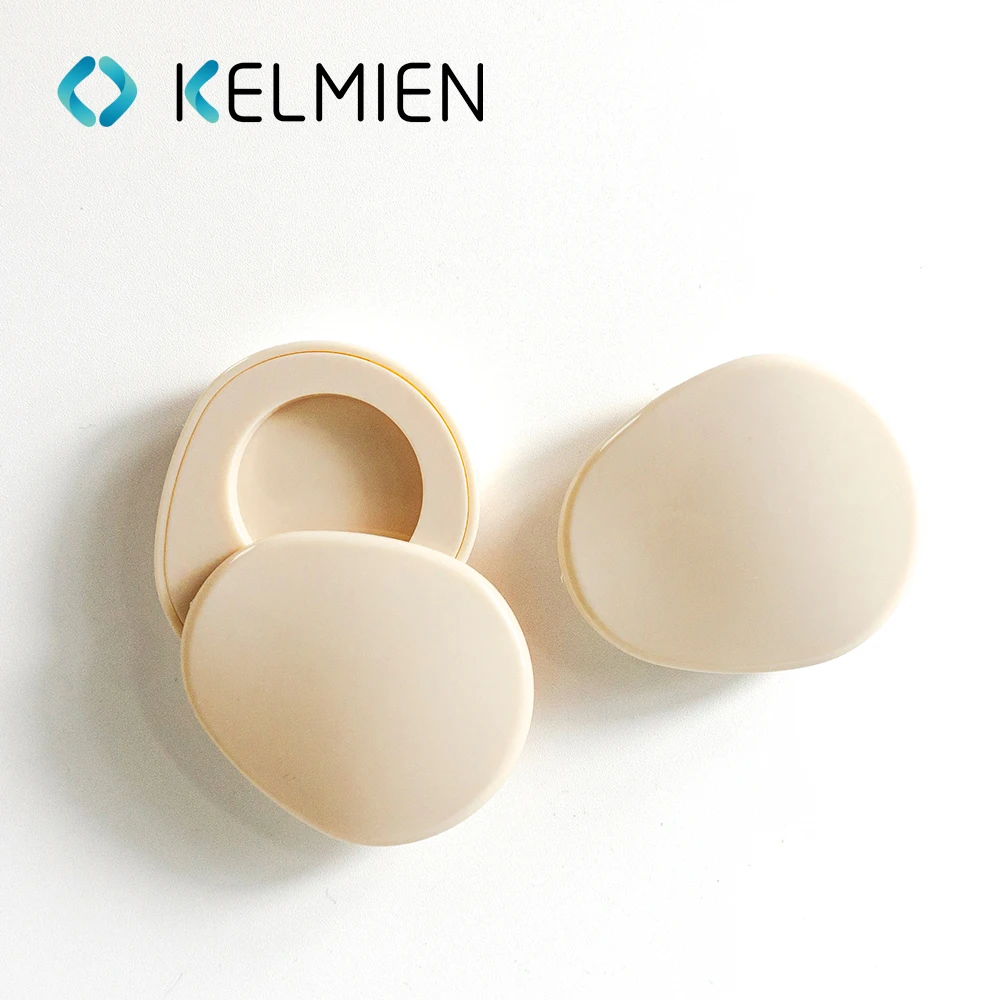 Cosmetic packaging material makeup packaging shell eye shadow box set rotating cover single case UV eyebrow powder plastic shell