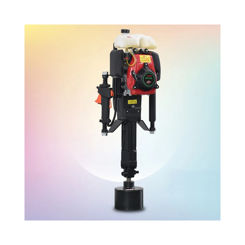 37.7CC Petrol Powered Post Driver 4-Stroke Fence Knocker Pile hammer Small Hydraulic Pile Driver