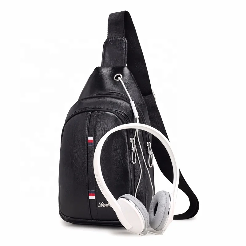 wholesale Purse Banana Bag Belt Pack chest bag shoulder mens pu leather fanny pack waist bag