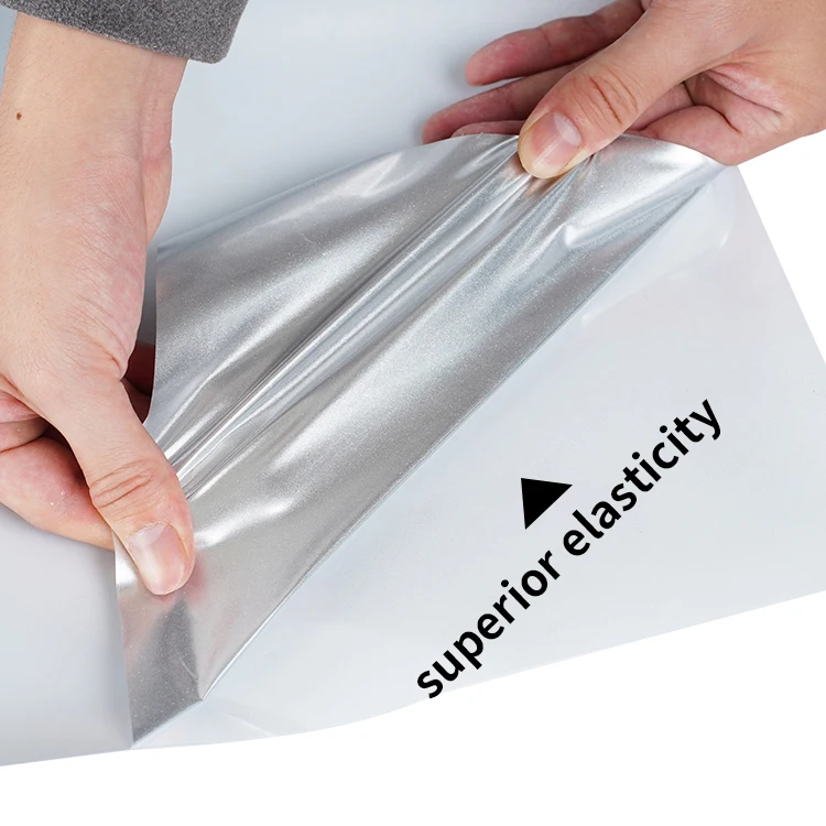 0.15Mm High Elasticity Bright Gold Silver Flex Tpu Film For Cheerleading Football Clothes