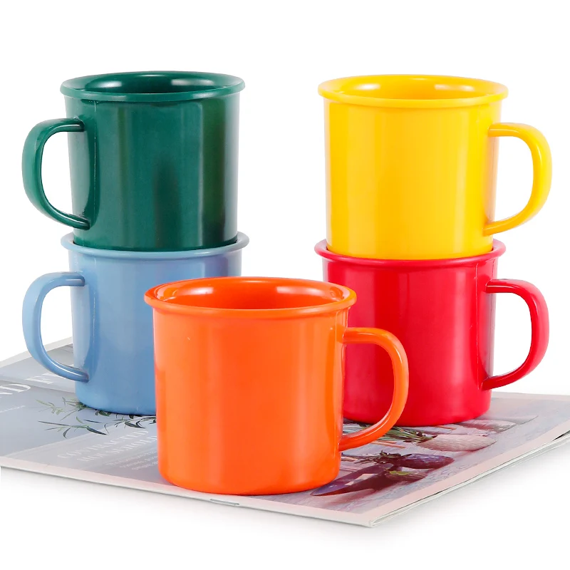 Wholesale plastic unbreakable cup tasse incassable custom reusable melamine cups for party