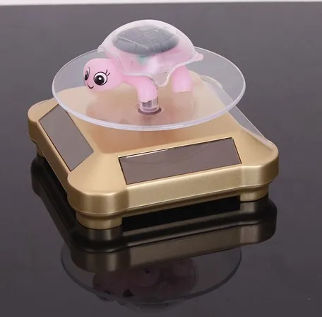 Solar Powered Automatic Rotation Showcases Glass Display Product Display Solar Display Stand