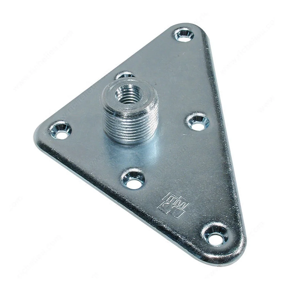 Custom Fixing Leg Mounting Plates For Furniture Parts