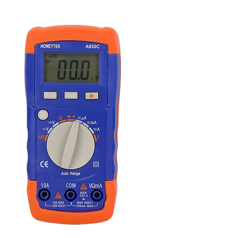 A930C Digital Oscilloscope Multimeter Ohm Insulation Test Measurement Circuit Automatic Shutdown Portable LCD Multimeter