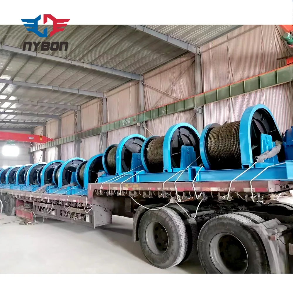 customized electric winch  for pulling or lifting install way