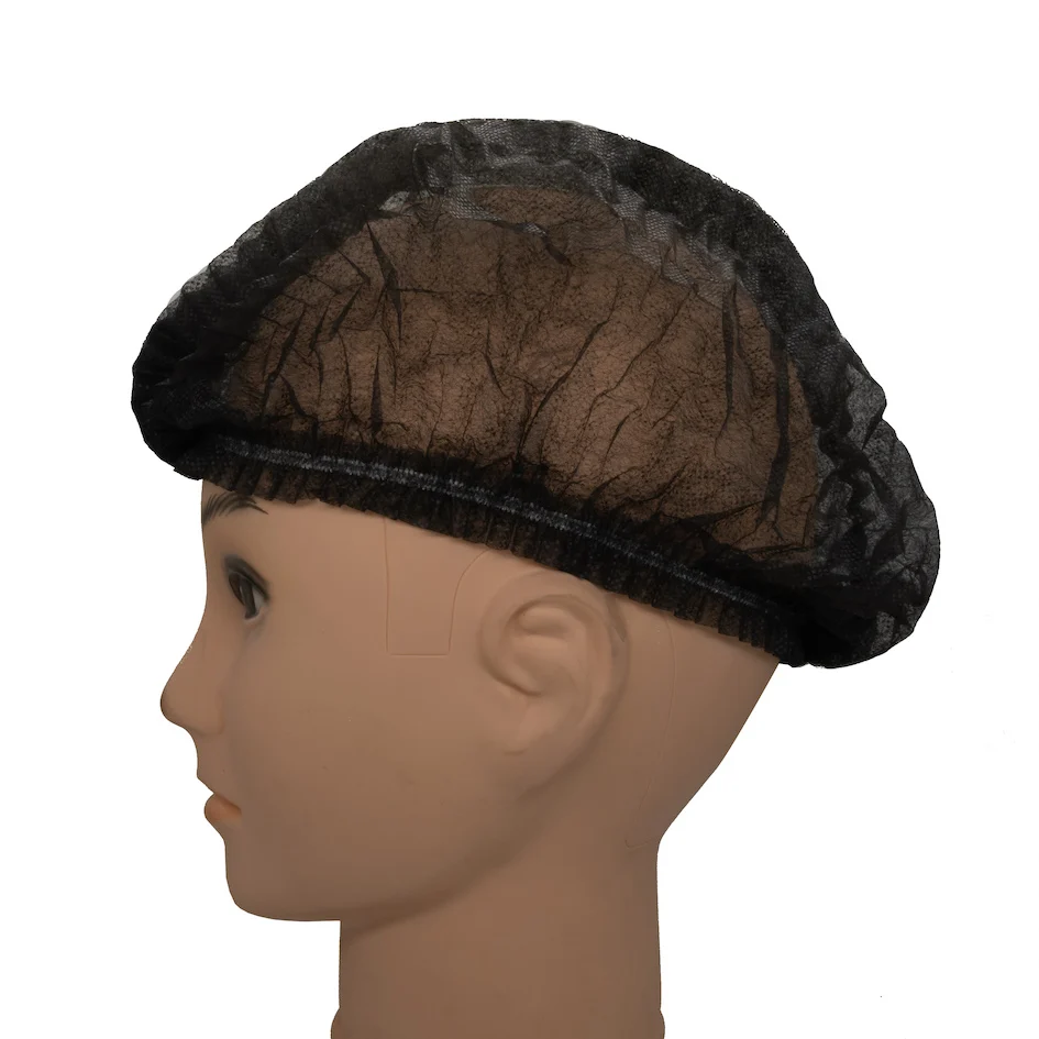 Medical Disposable PP Surgical Cap Doctor Bouffant Cap Non Woven  Mob Clip Cap