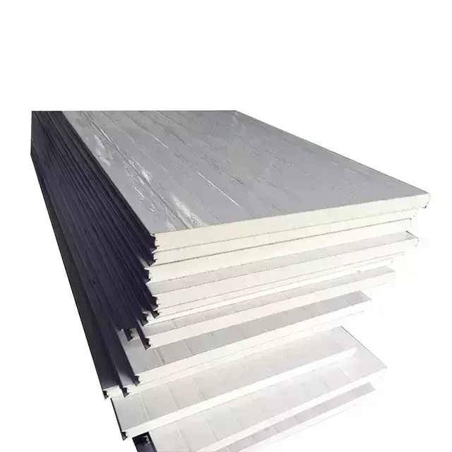 PU Sandwich Panel Fire proof Interior / Exterior Wall Panel decorative heat insulation metal panel