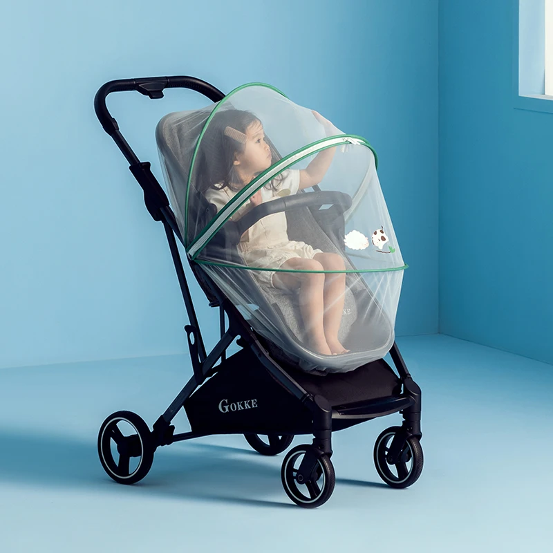 MEDOGA Multi Functional Large Capacity Baby Netting Carrier Bassinet Cradle Baby Stroller Mosquito Net