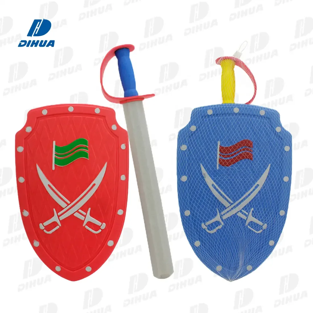 57cm Foam Shield and Sword Toy Set for Exciting Role Play Adventures Perfect for Kids Dress Up Parties and Themed Events