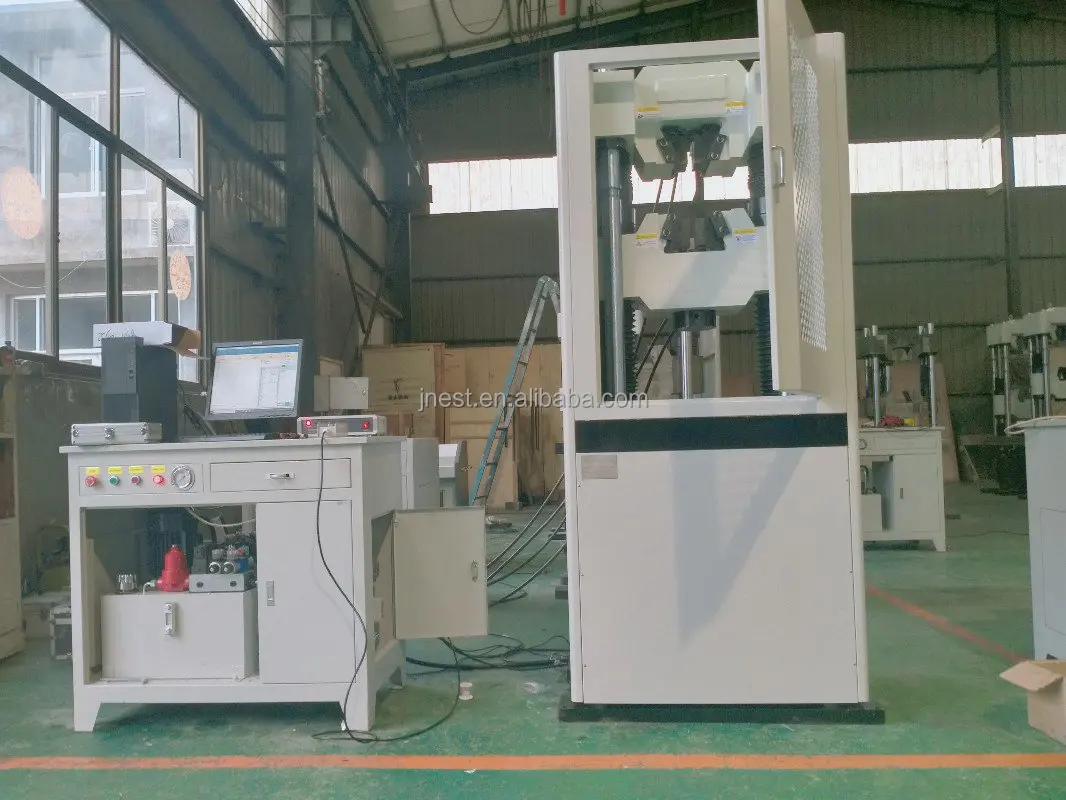 600KN 60T hydraulic loading servo universal material pulling testing machine