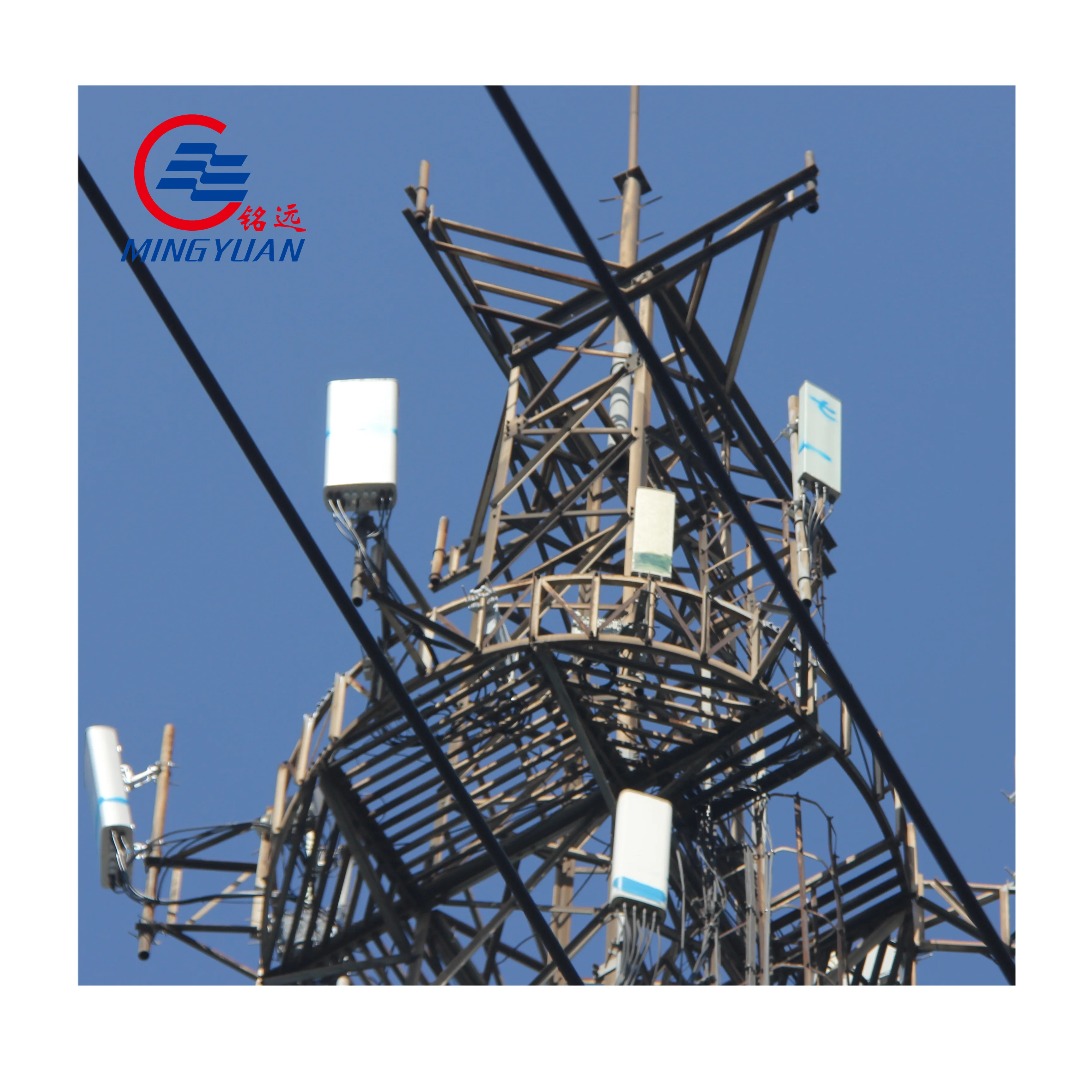 High Quality Galvanized Radio Antenna Tower steel tower