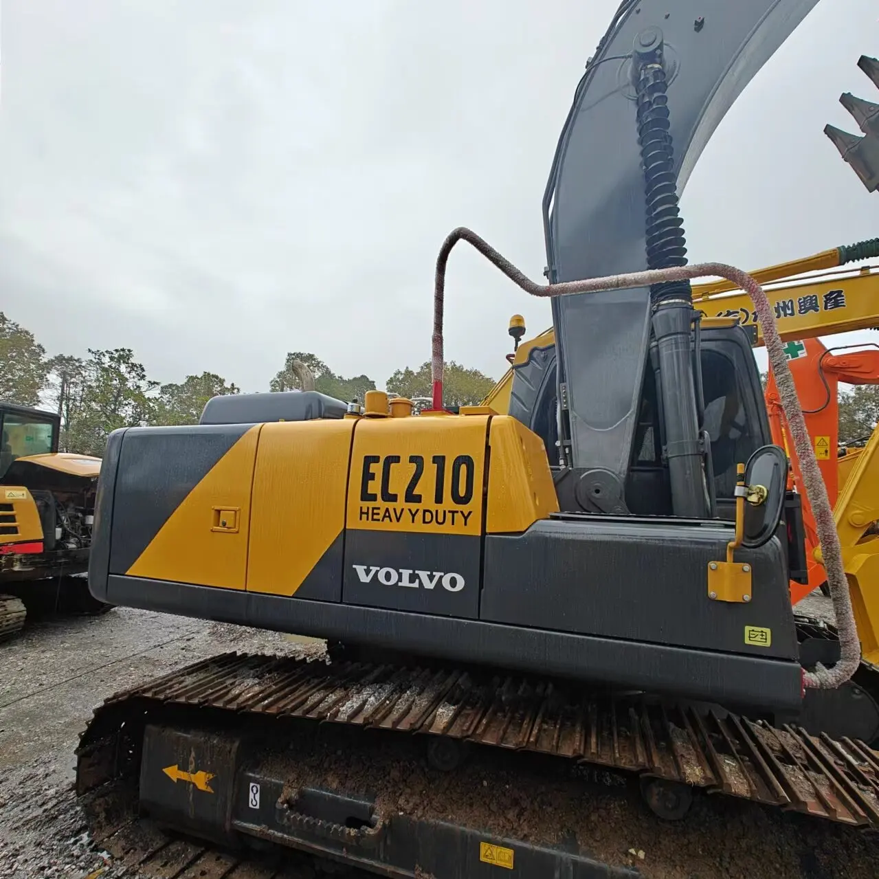 Экскаватор-гусеничный экскаватор Volvo EC210 EC210DL EC210D EC210B EC210BLC