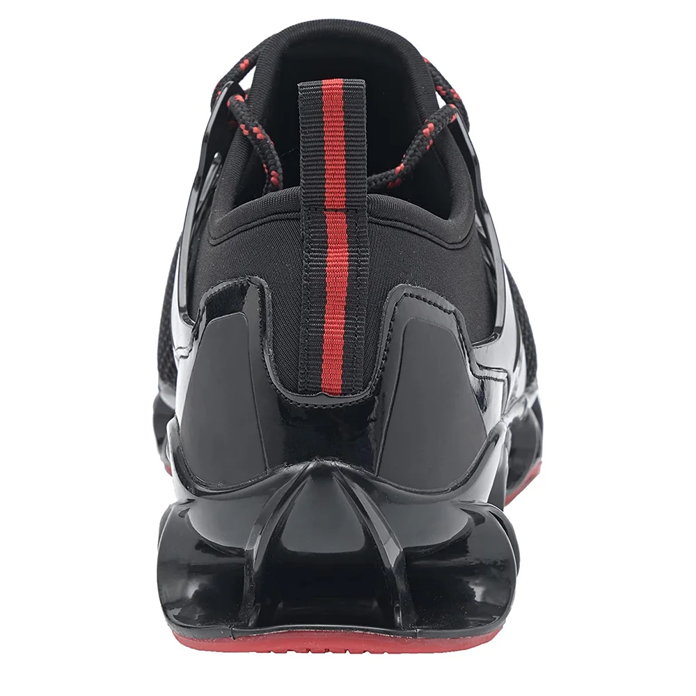 Steel Toe Shoes for Men Lightweight Breathable Honeycomb Work Safety Sneakers Indestructible Slip Resistant Shoes