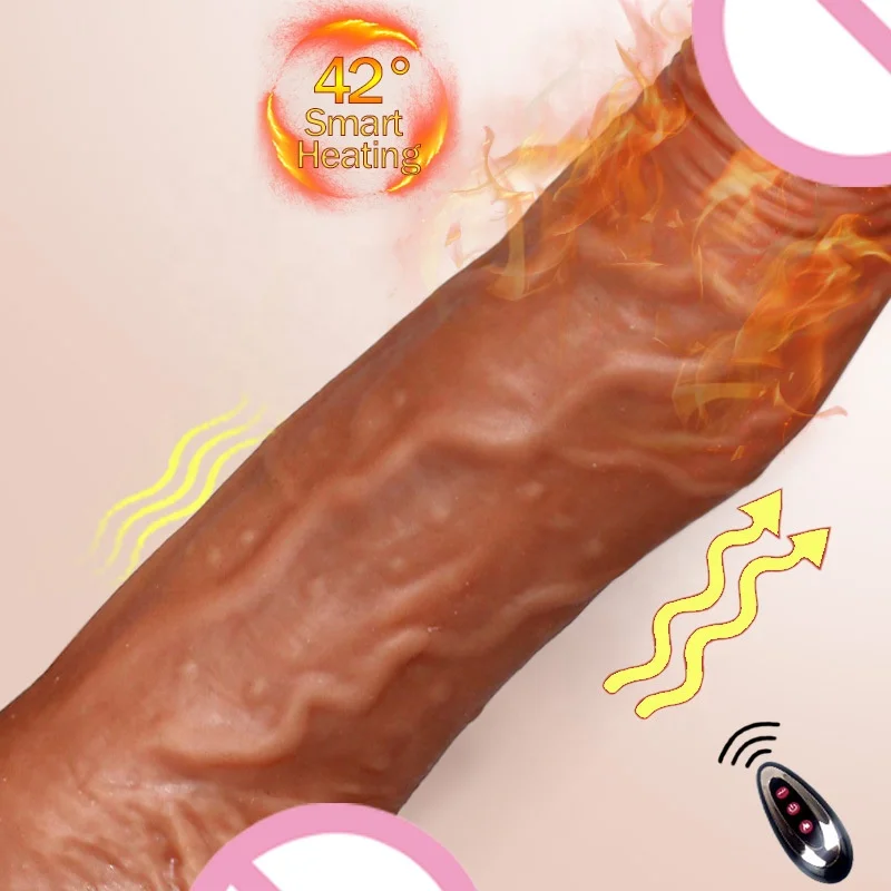 2023 NEW ARRIVAL Up and Down Sexy Vibrating Dildo Realistic Dildo Vibrator for Women Pussy Masturbation Lifelike Dildo with Heat
