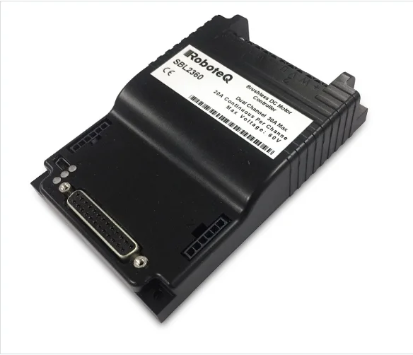 Бесщеточный контроллер двигателя постоянного тока, двухканальный, 2x30A, 60 в, USB, STO, CAN, трапециевидный/синусоидальный, STO