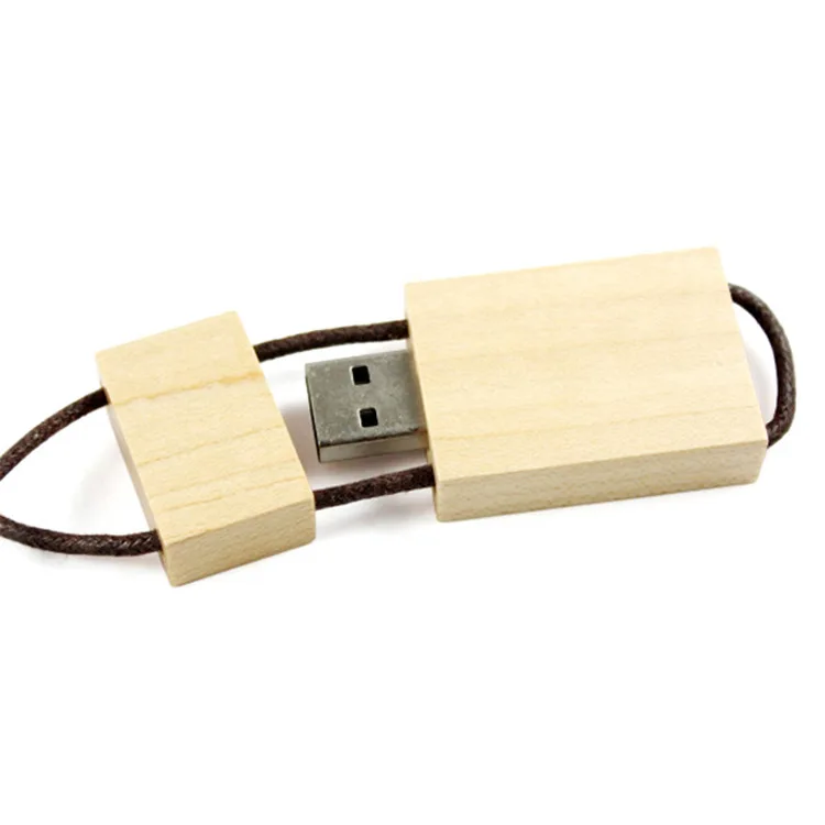 
New Product Sample 8GB USB Sliding Lid Wood Flash Wood USB Flash Drive 