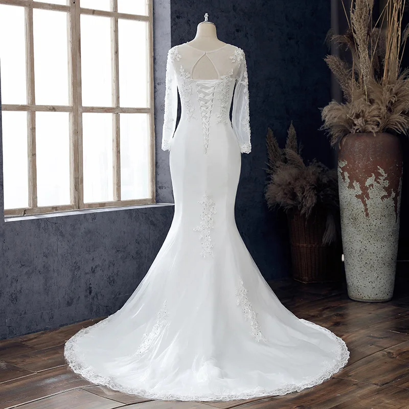 Excellent anti wrinkle hardwearing brillante sexy wedding dresses for women