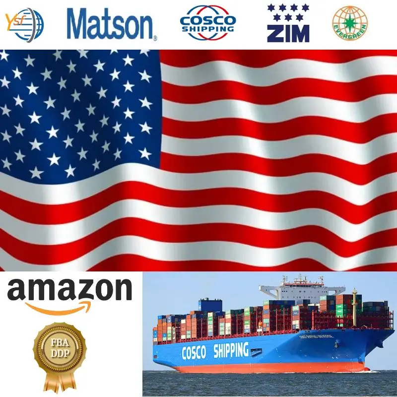 Морской экспедитор тарифы доставки из Китая в США мазон FBA CA