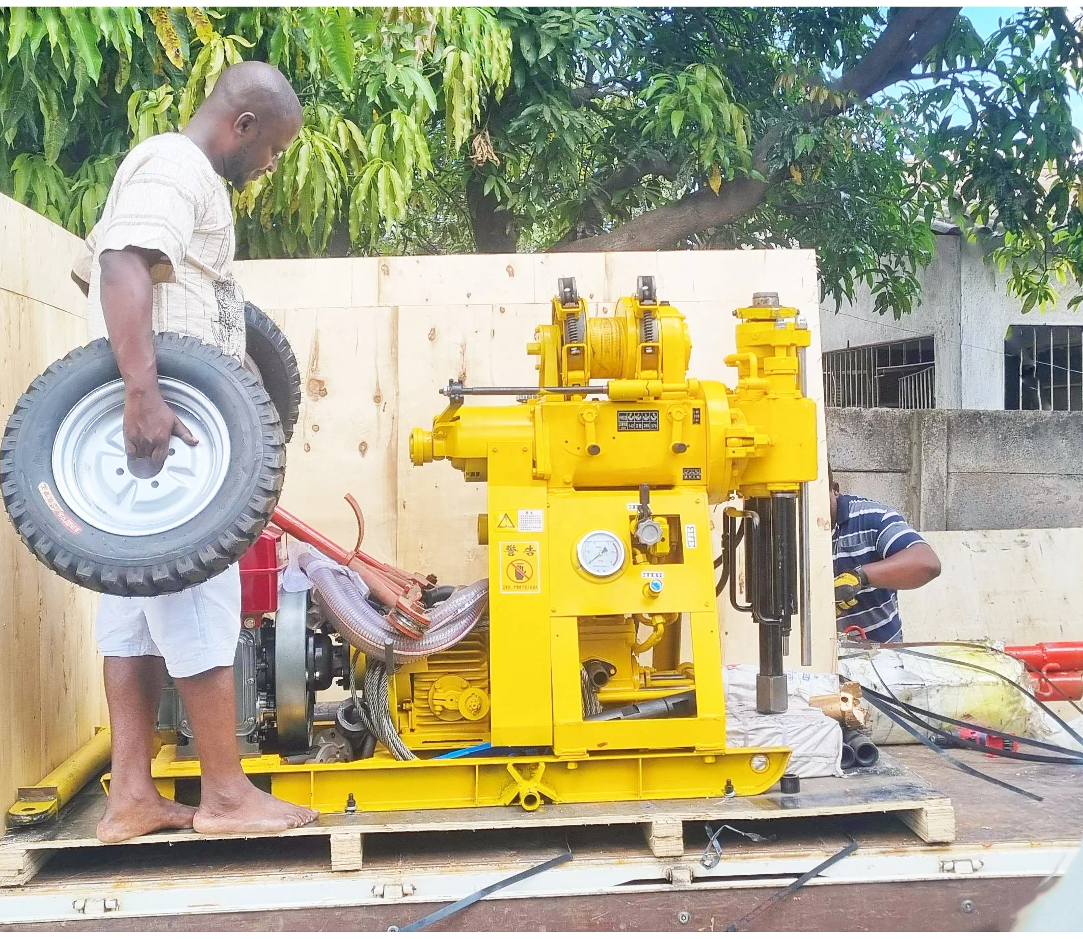 150/200 Meter Xy-200 Diesel Hydraulic Bore Well Drilling Machine For Engineering Geological Survey