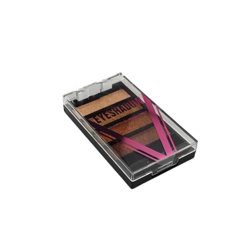 Custom Your Brand Best Quality Pigment Shimmer 4 Color Eyeshadow private label