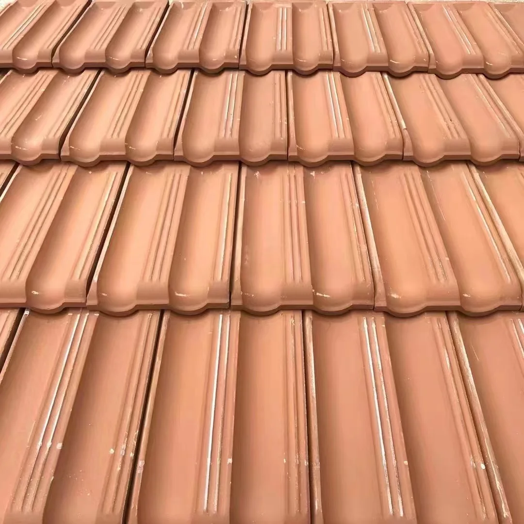 Clay roof tiles terracotta roofing shingle good quality factory 380x250mm